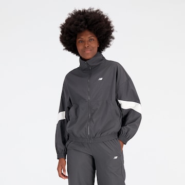 new balance Демисезонная куртка 'Athletics' в Серый: спереди