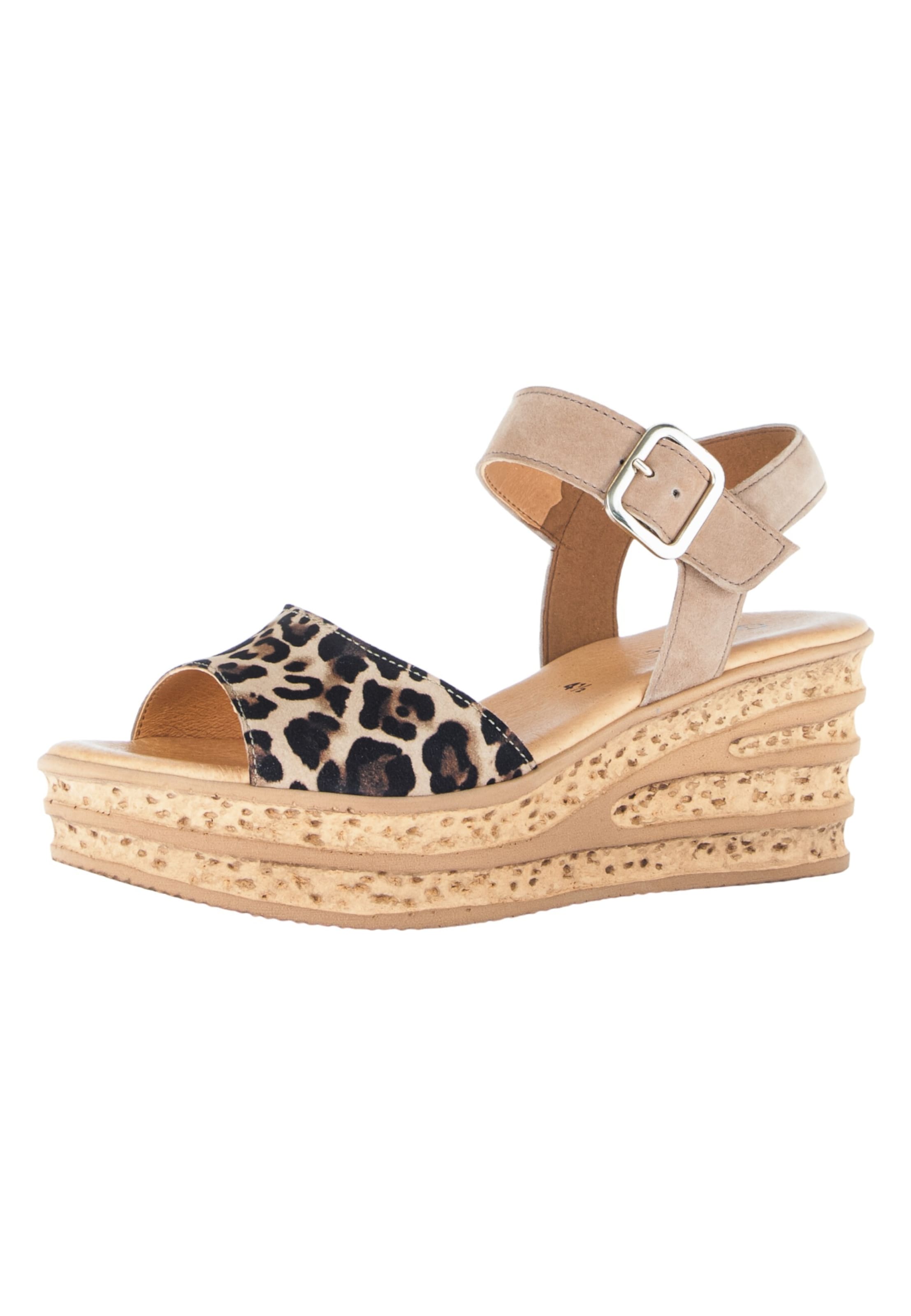 GABOR - Sandália em bege: frente