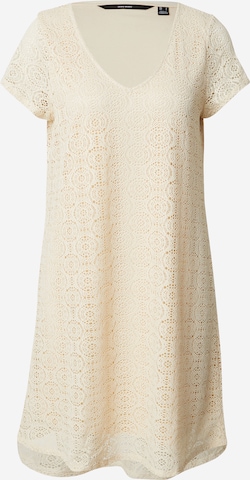 Rochie 'VMMAYA' de la VERO MODA pe bej: față