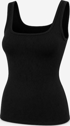 AOTTORI Top in Schwarz: Vorderseite