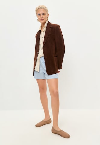 CESARE GASPARI Ballerina in Beige: Vorderseite