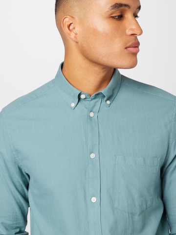 minimum - Ajuste regular Camisa 'Jay' en verde