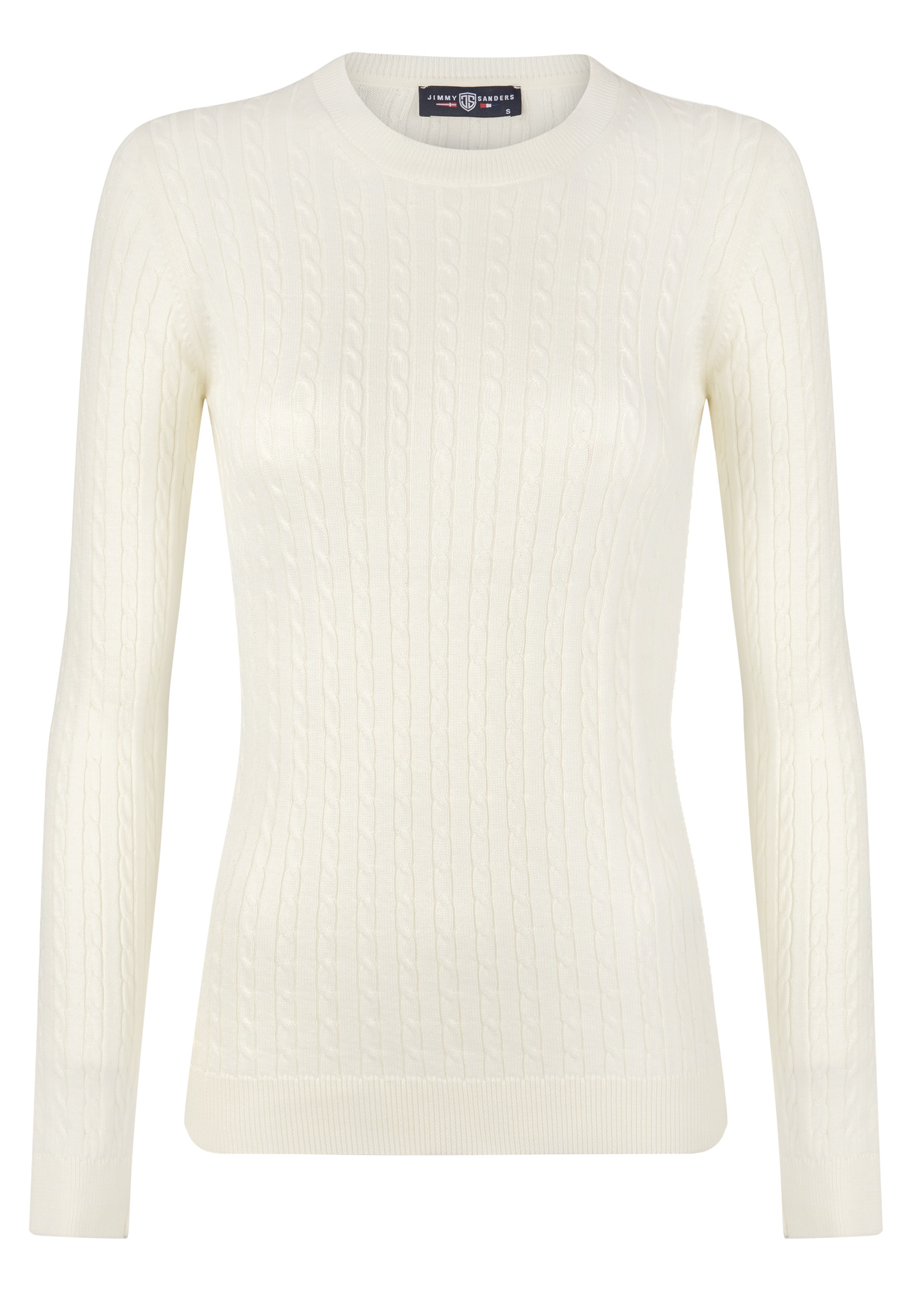 Jimmy Sanders Pullover i hvid: forside