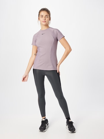 NIKE Funkční tričko – fialová