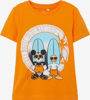 NAME IT T-Shirt 'Micah' in Orange: predná strana