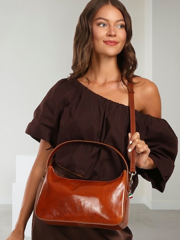 Sac bandoulière Florence en marron