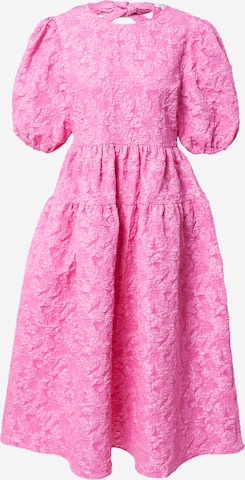 Monki Cocktail Dress in Pink: front