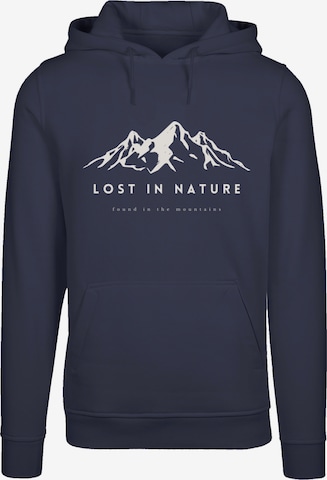 F4NT4STIC Sweatshirt 'Lost in nature' in Blau: predná strana