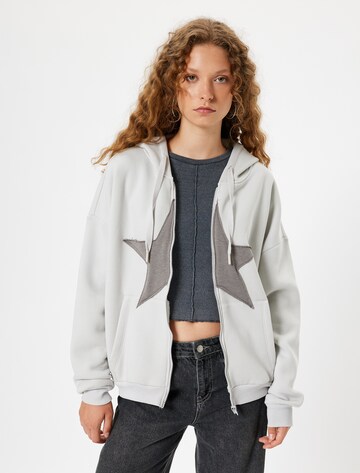 Koton Sweatvest in Grijs