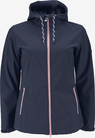 POLARINO Outdoor Jacket in Blue: front