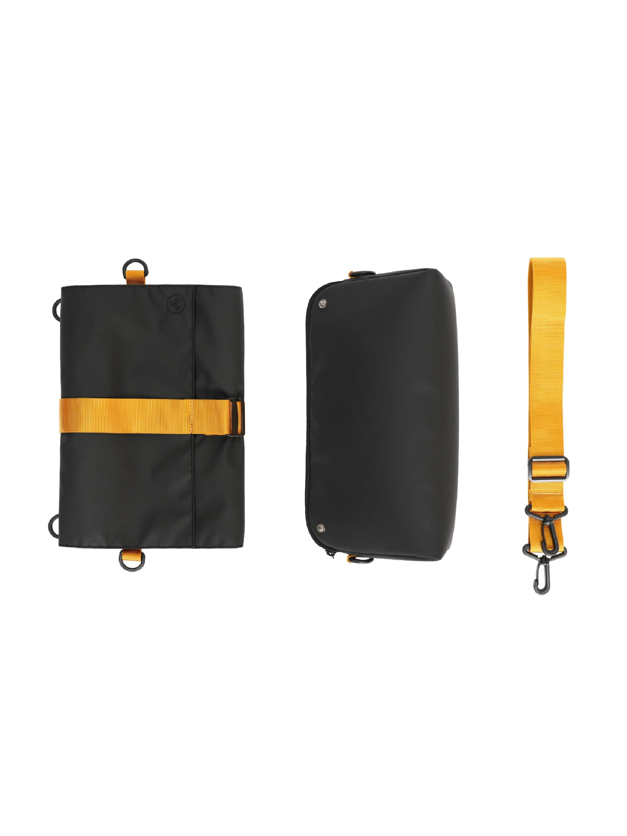 KIWEE Umhängetasche 'KIWEE Triangle Sling - Black'‌‌‌‌‌‌‌‌‌‌ in Schwarz