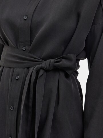 SELECTED FEMME Košilové šaty – černá