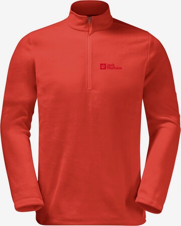 JACK WOLFSKIN Athletic Sweater in Red: front