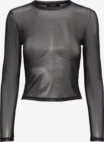 PIECES Blouse 'SILJE' in Black: front