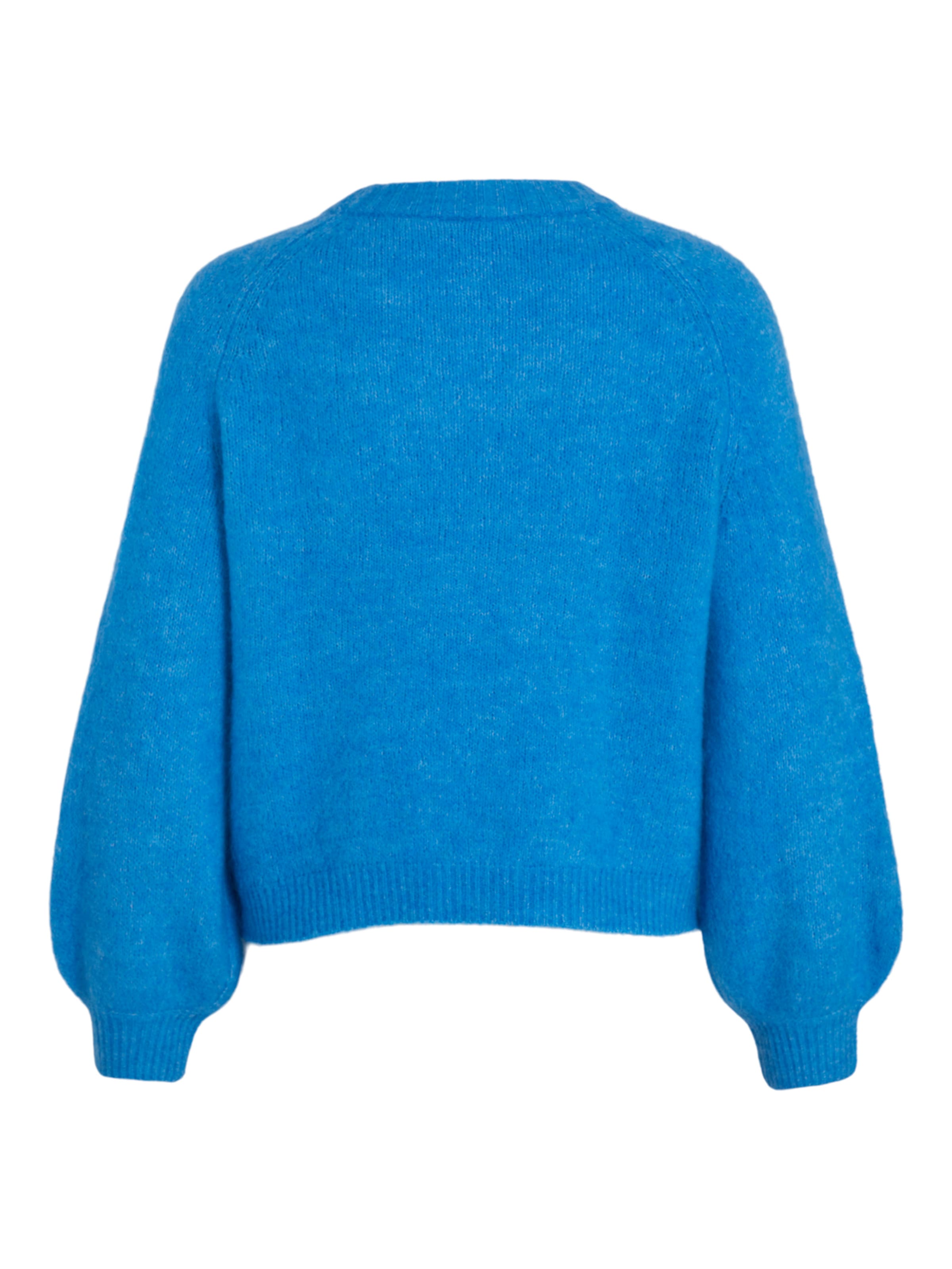 VILA Sweater 'Amina' in Blue