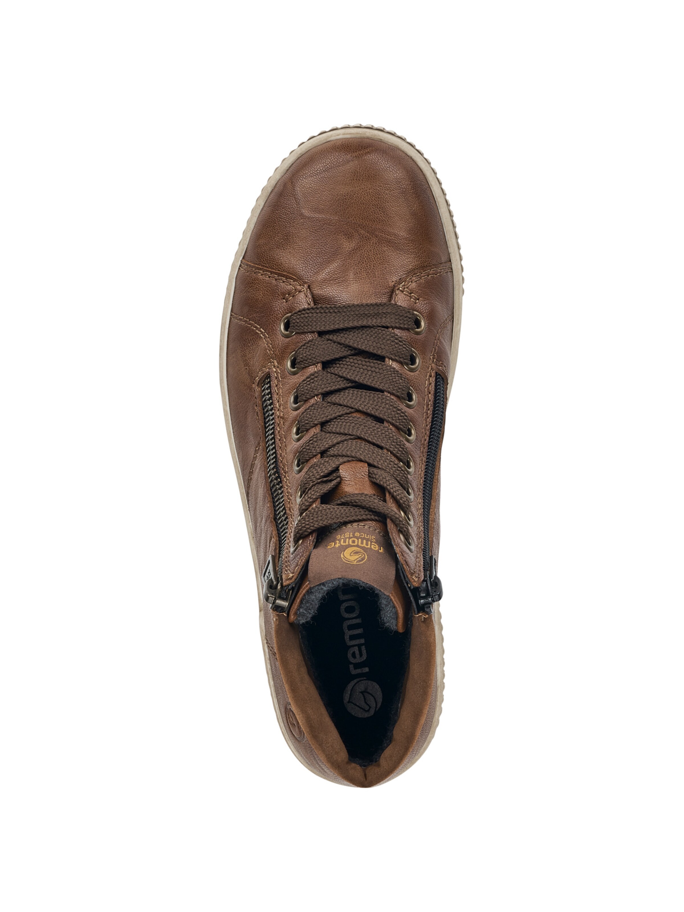 REMONTE High-Top Sneakers in Brown