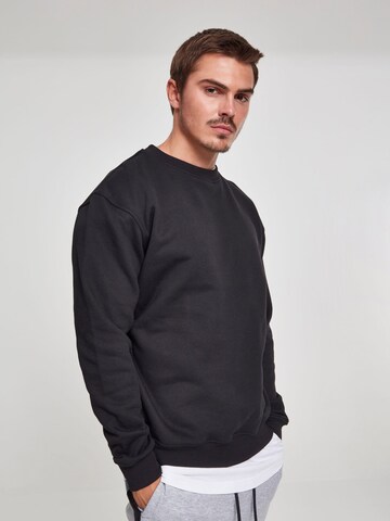 Urban Classics Sweatshirt in Black: front