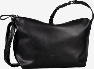 TOM TAILOR Crossbody Bag 'Zenia' in Black: front