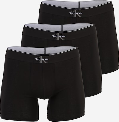 Calvin Klein Underwear Bokserice u tamo siva / crna / bijela, Pregled proizvoda
