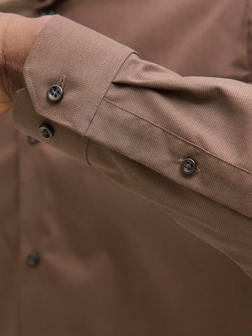 Slim fit Camicia 'JPRBLAParker' di JACK & JONES in marrone