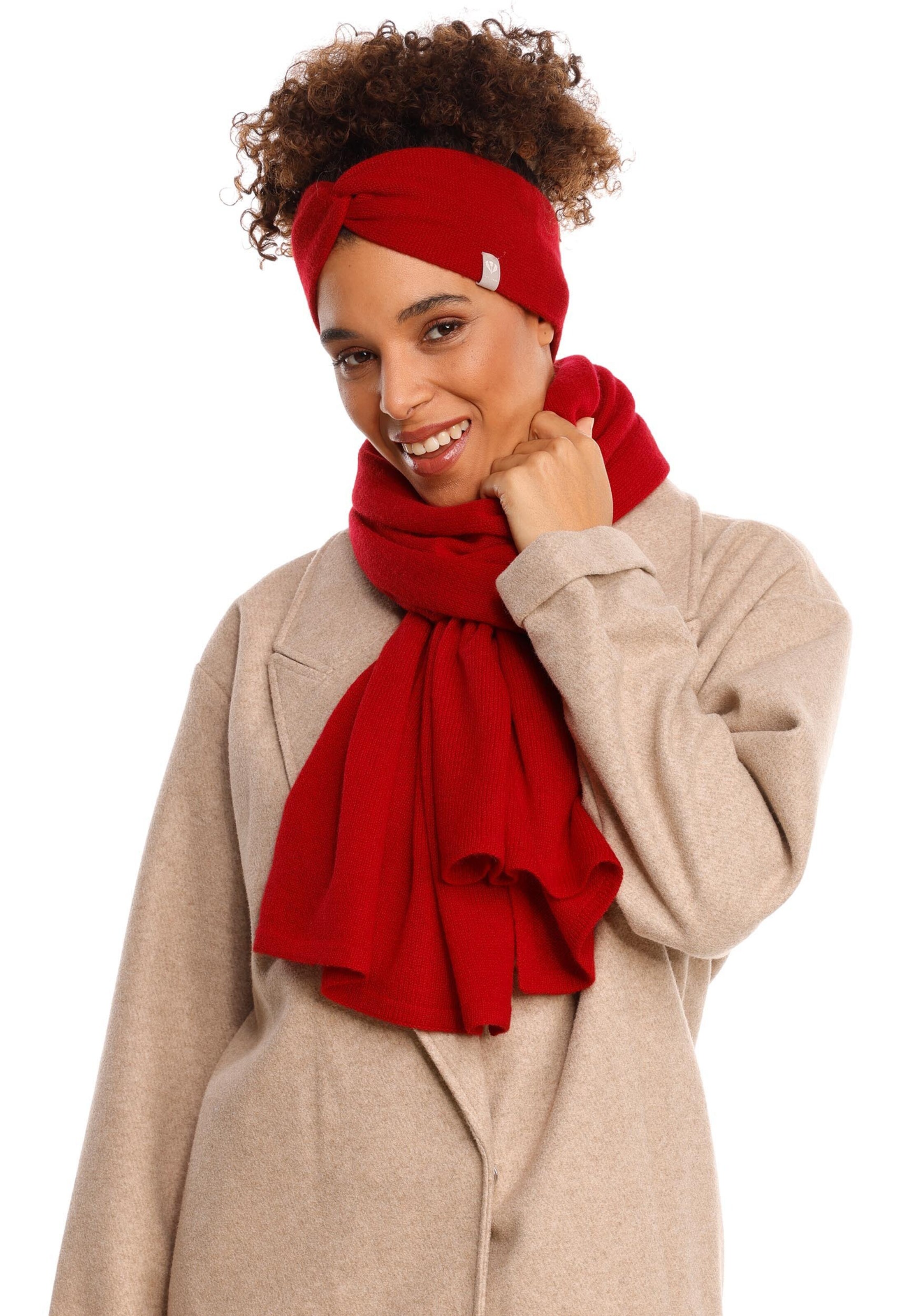 FRAAS Headband in Red: front