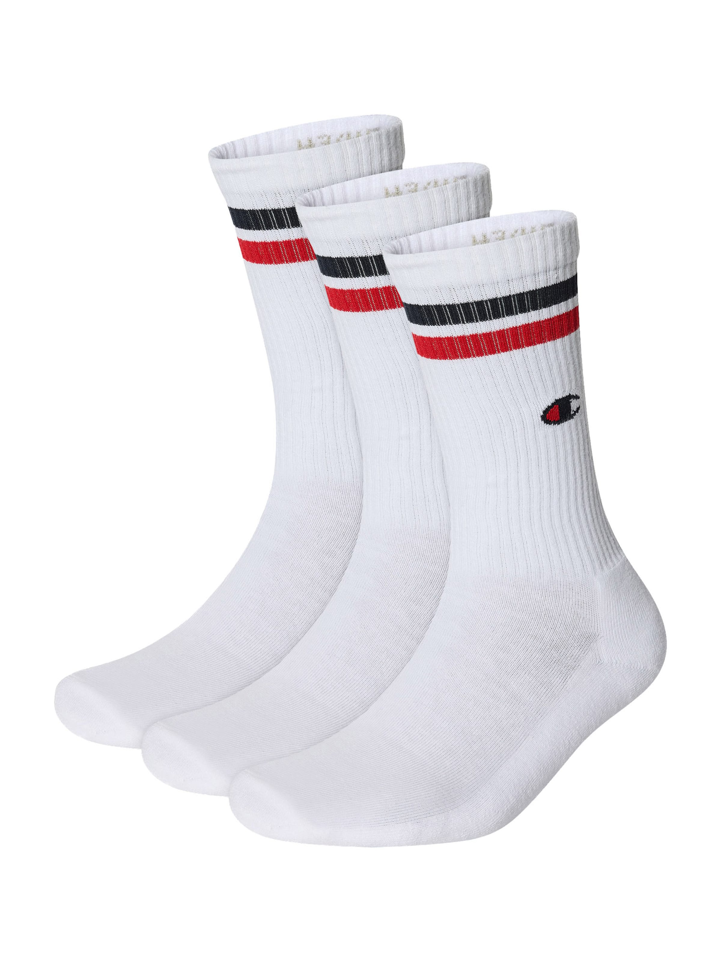 Champion Authentic Athletic Apparel Κάλτσες σε λευκό: μπροστά