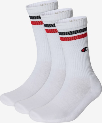 Champion Authentic Athletic Apparel Κάλτσες σε λευκό: μπροστά