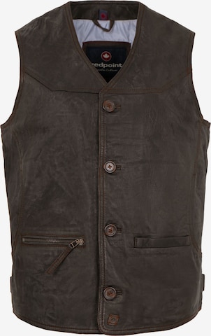 Gilet 'Leo' REDPOINT en marron : devant