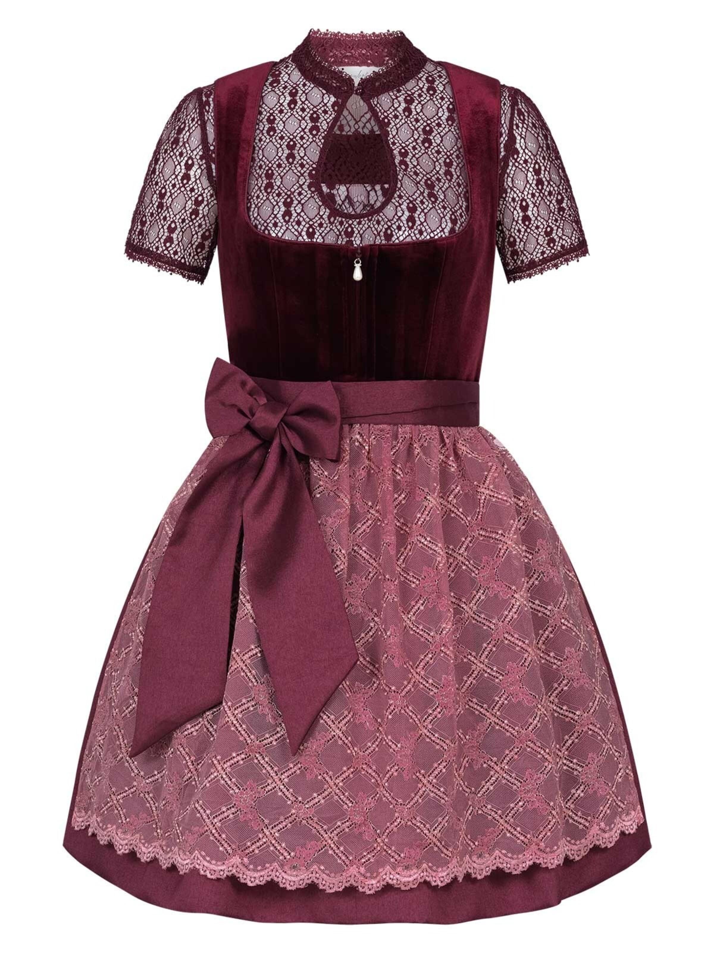Steigenhöfer Dirndl in Red: front