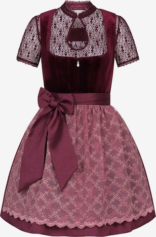 Steigenhöfer Dirndl in Red: front