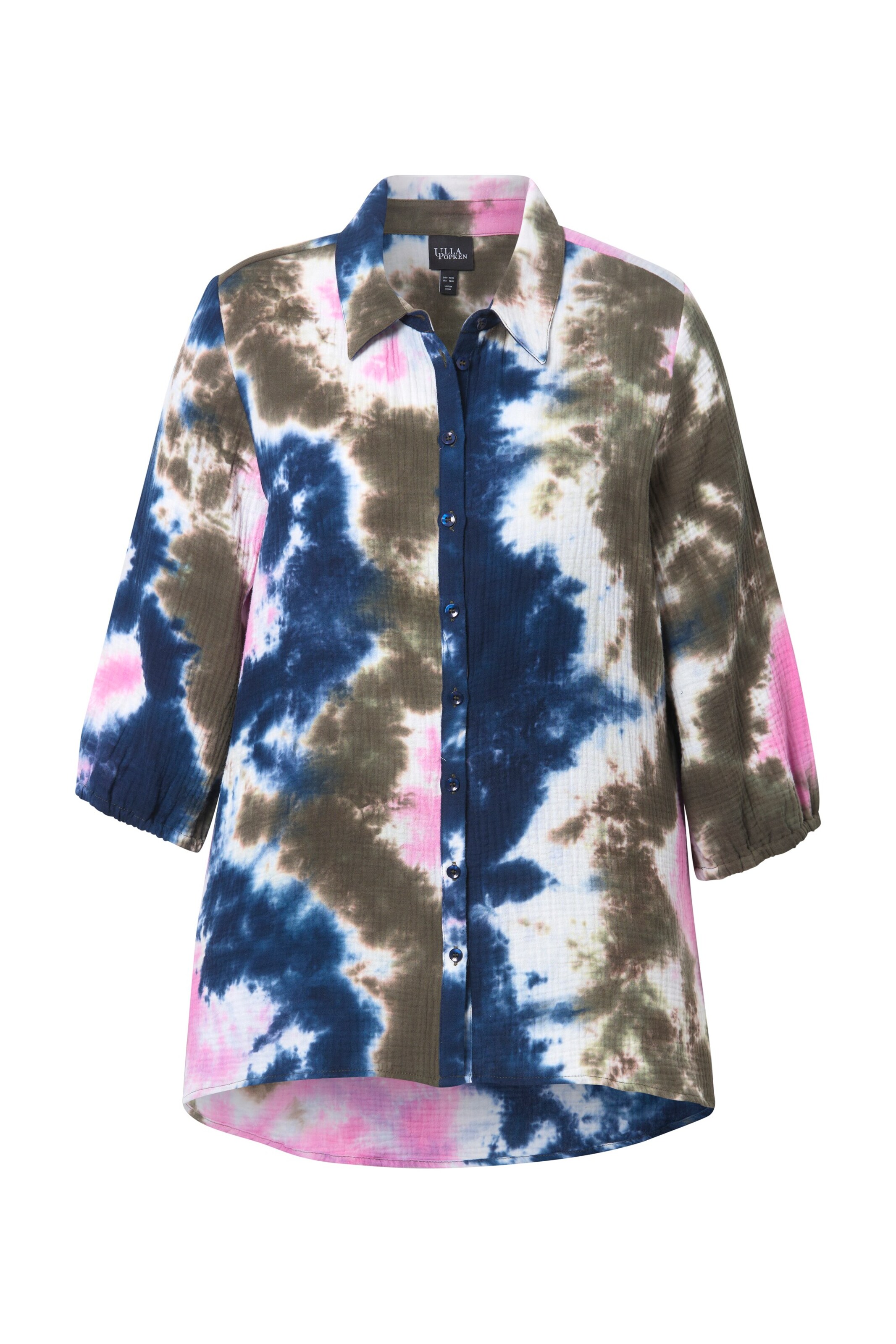 Ulla Popken Bluse in Mischfarben: Vorderseite