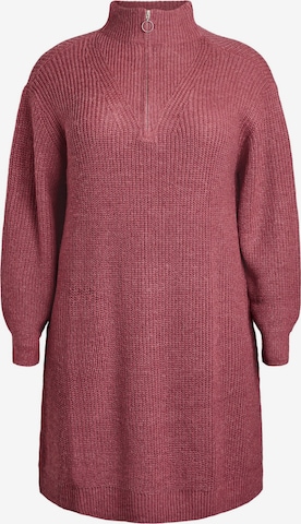 sarkans Zizzi Adīta kleita 'Fllola': no priekšpuses