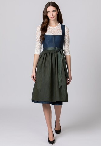 STOCKERPOINT Dirndl 'Olivia' in Blau: Vorderseite