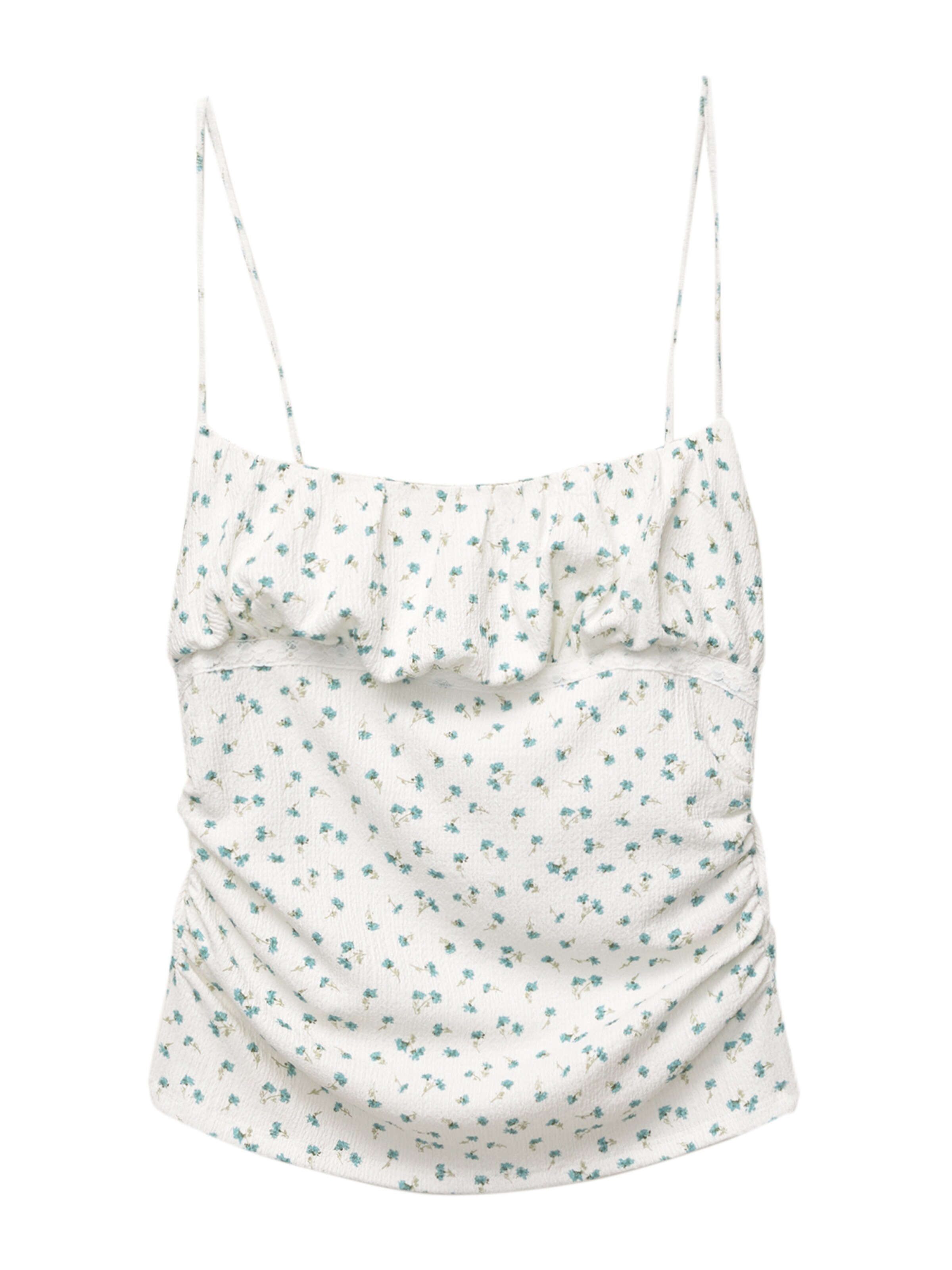 Pull&Bear Top in Weiß: Vorderseite