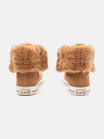 CONVERSE Високи маратонки 'CTAS' в кафяво
