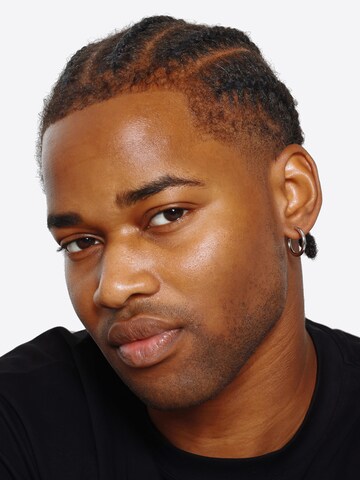 Boucles d'oreilles 'Piet ' Heideman en argent : devant