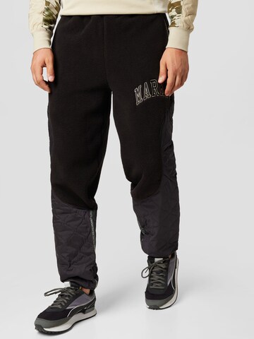 PUMA Tapered Broek in Zwart: voorkant