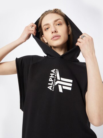 ALPHA INDUSTRIES Dress in Black