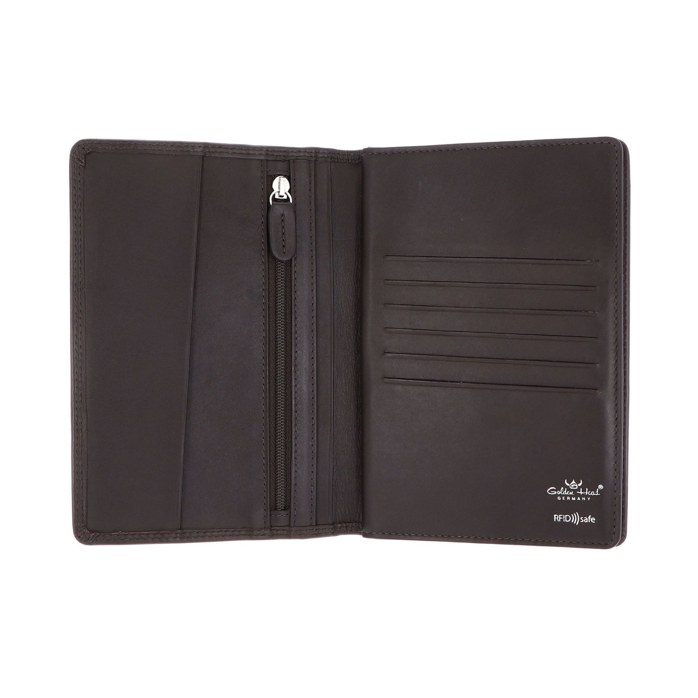 Porte-monnaies 'Polo' GOLDEN HEAD en marron