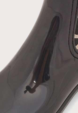 LEMON JELLY Rubber boot 'ROMY' in Black