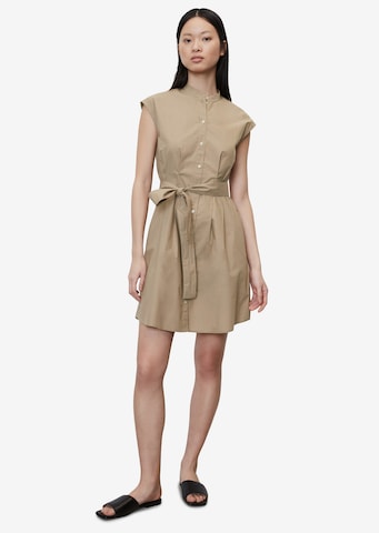 Marc O'Polo Shirt dress in Brown