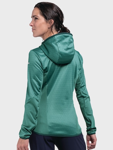 Schöffel Athletic Fleece Jacket 'Svardalen' in Green