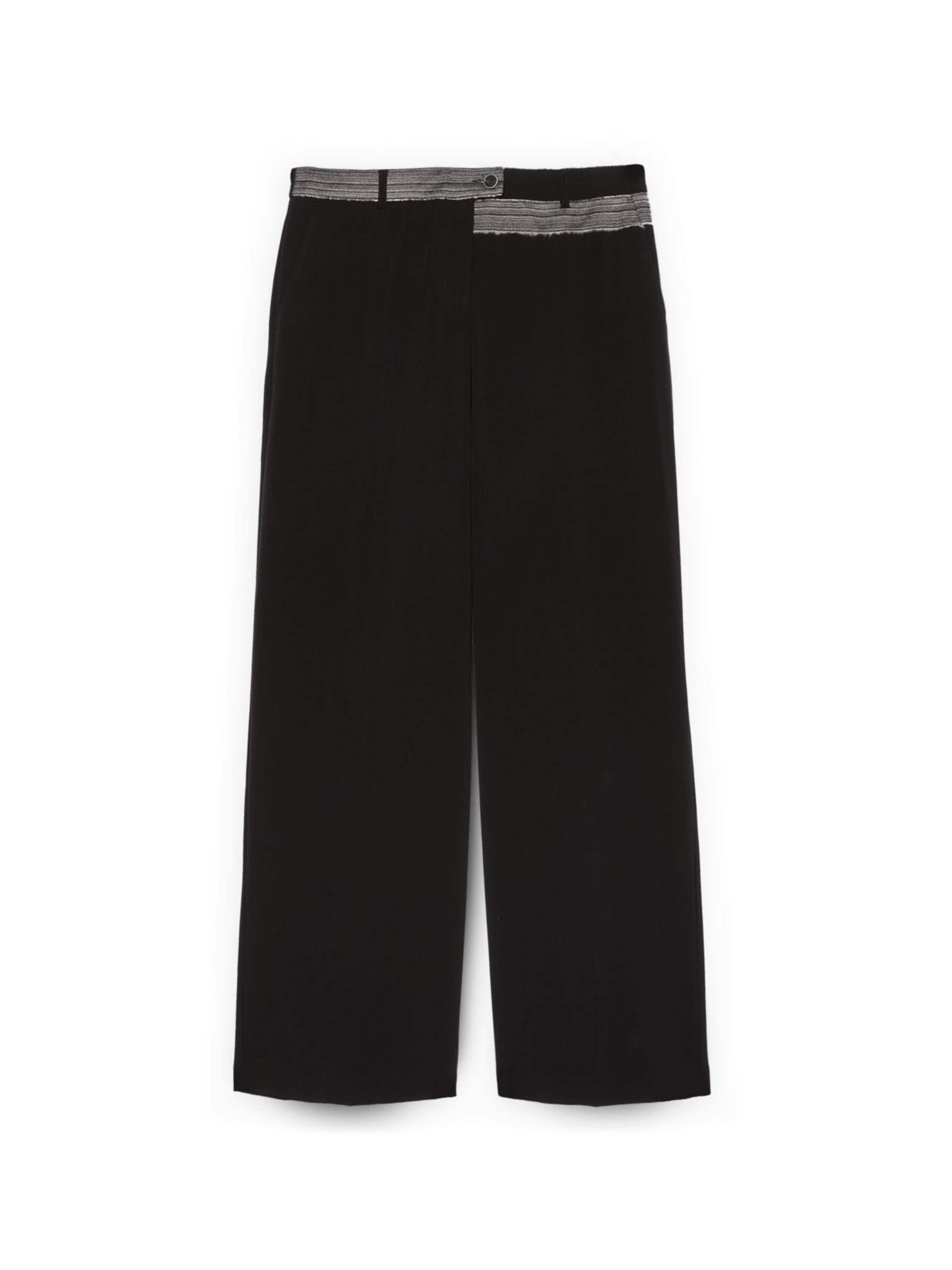 Regular Pantalon Fiorella Rubino en noir : devant