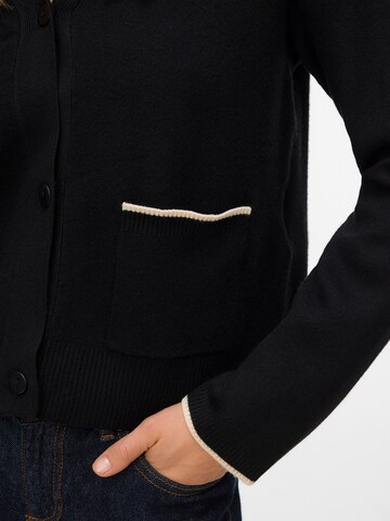 VERO MODA - Casaco de malha 'VMGOLD' em preto