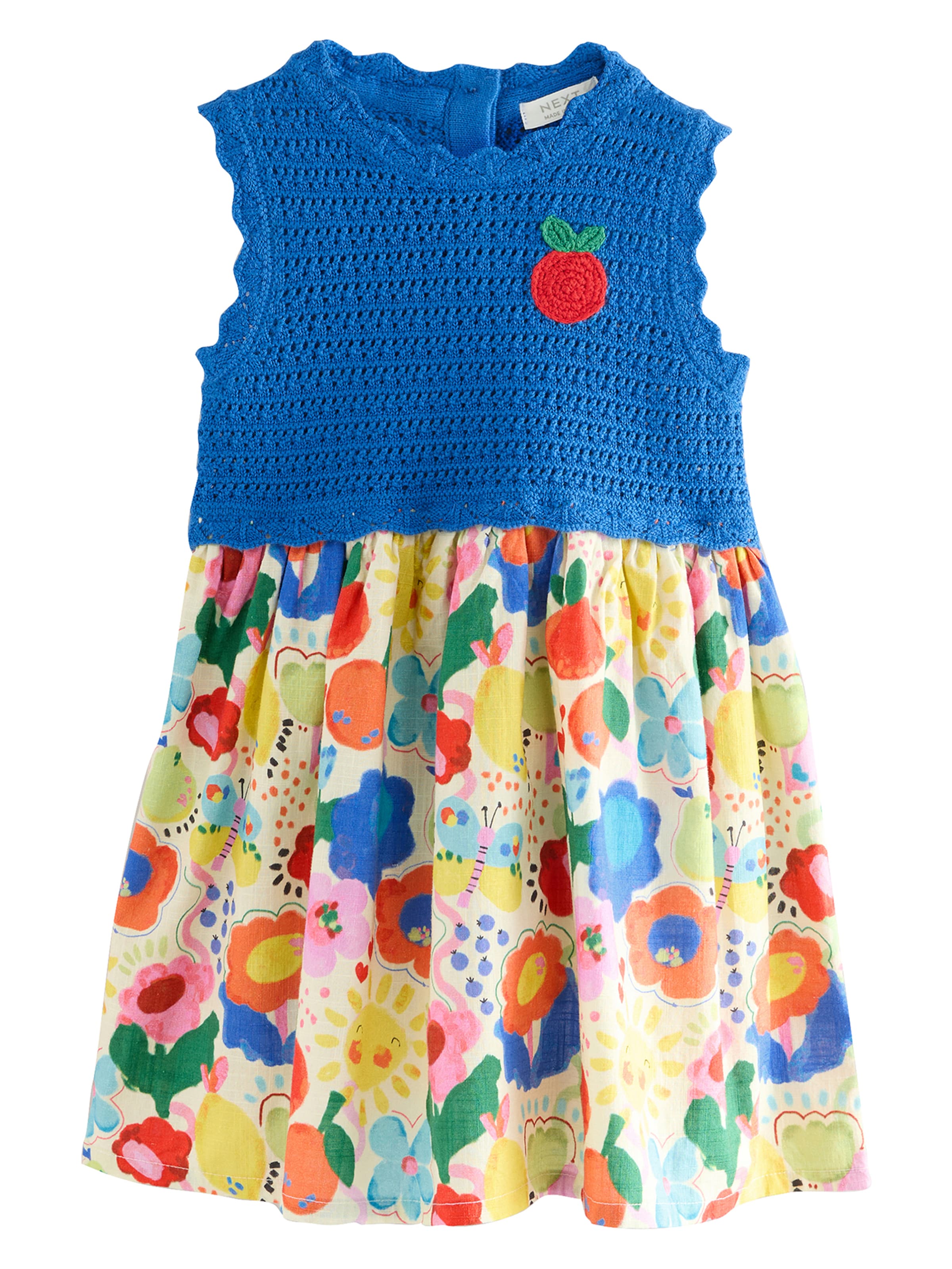 Next Klänning i blandade färger: framsida