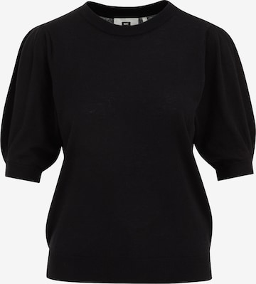 Pulover de la WE Studio pe negru: față