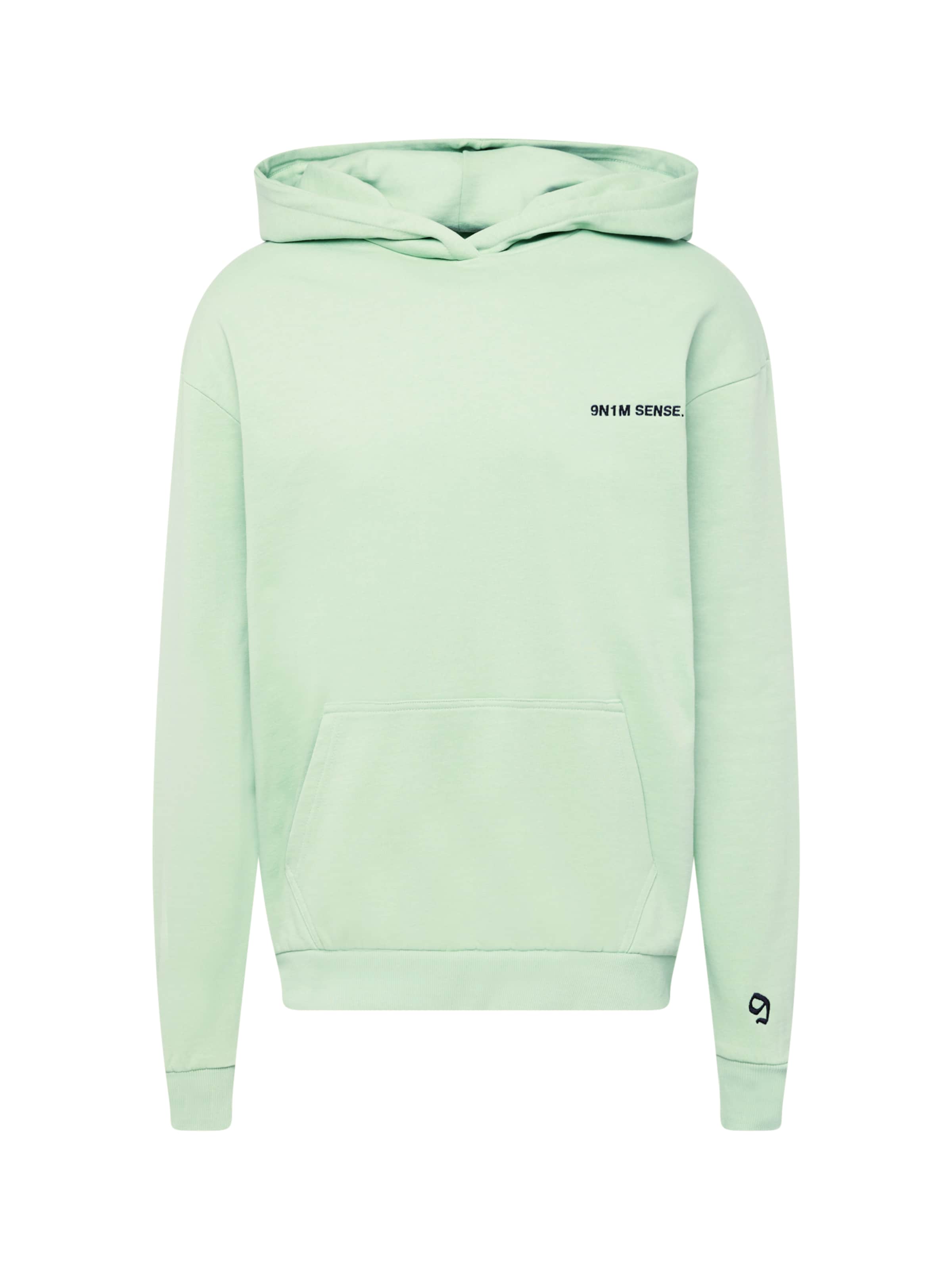 9N1M SENSE Bluzka sportowa w kolorze zielony: przód