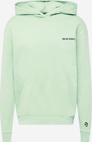 9N1M SENSE Sweatshirt in Grün: predná strana