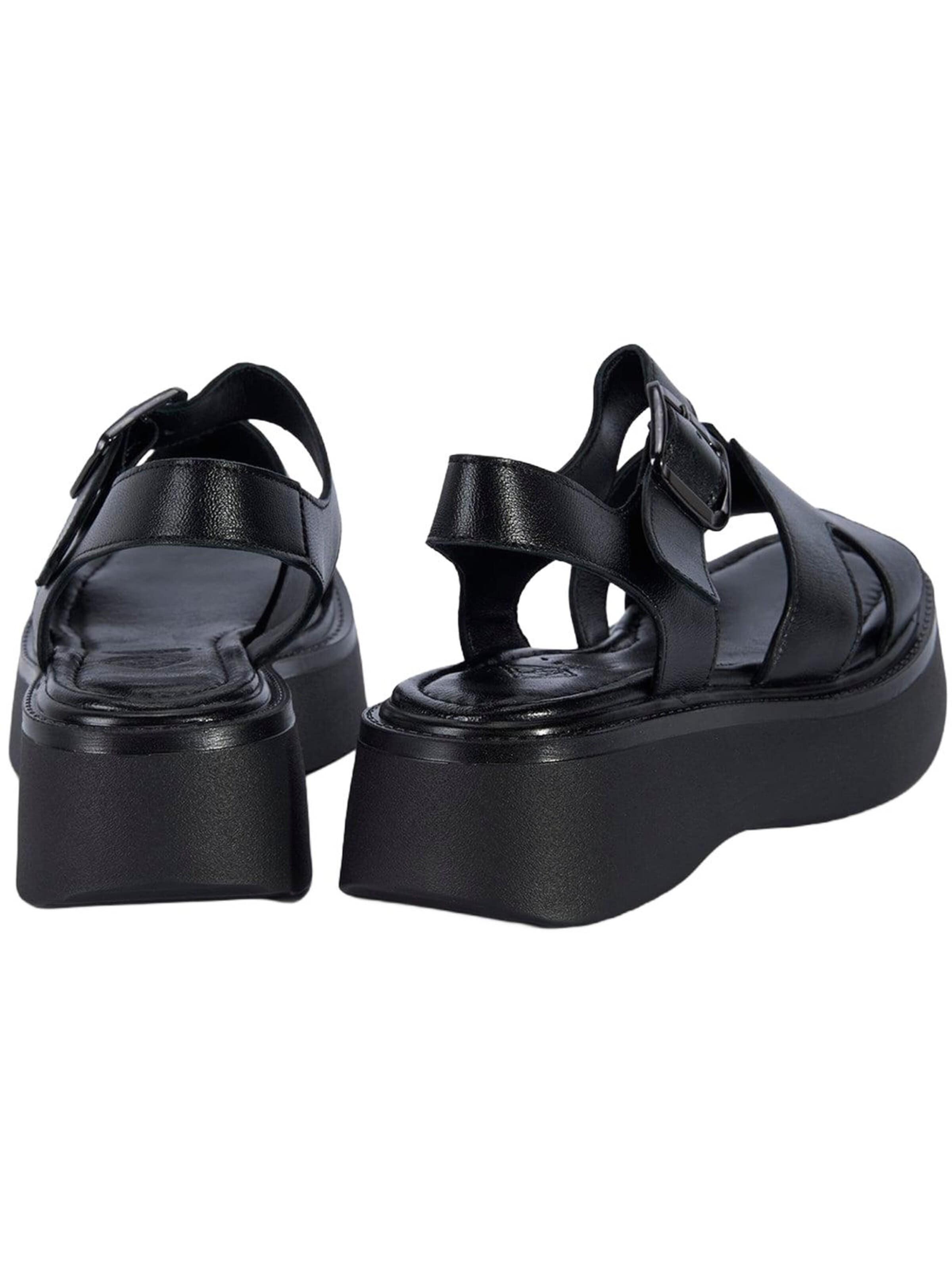 Desa Sandale 'Keilsandalen'‌‌‌‌ in Schwarz