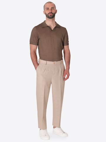 Loosefit Pantalon à plis 'Ban T. Certo' Distretto12 en beige